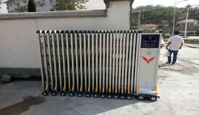 佛山鋁業(yè)采用華捷盛智能電動伸縮門