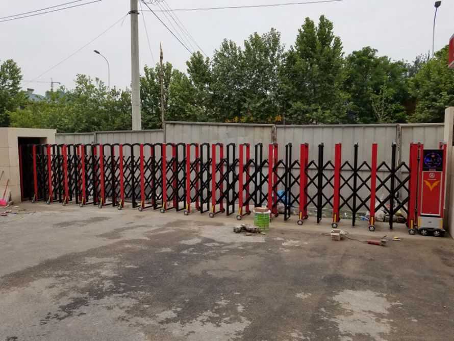 華捷盛智能為鄭州市惠濟(jì)區(qū)消防站量身定制電動伸縮門