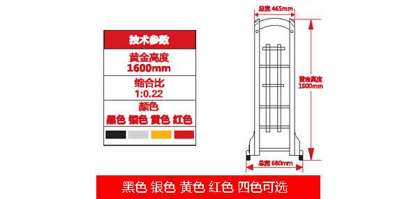 大鴻福標(biāo)準(zhǔn)B-1電動伸縮門價格_尺寸